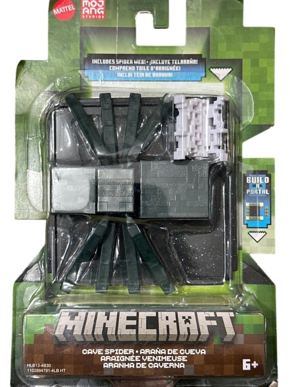 Minecraft Build-A-Portal Cave Spider Action Figure